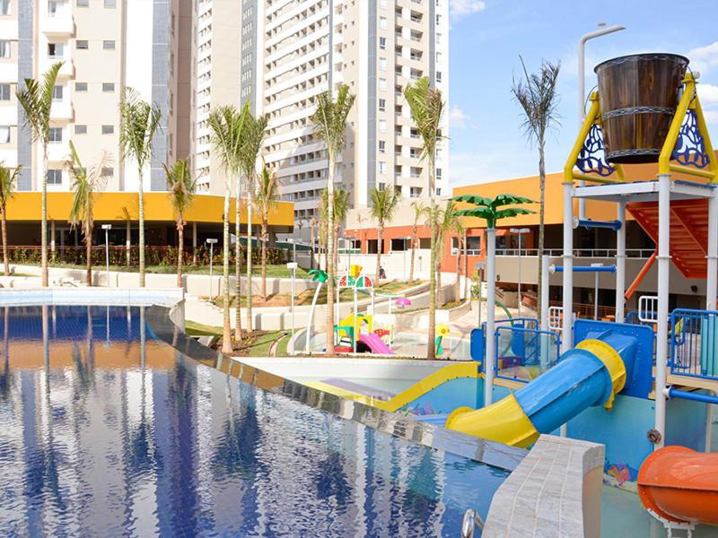 Solar Das Aguas Park Resort - Proximo Ao Thermas Dos Laranjais Olímpia Exterior foto